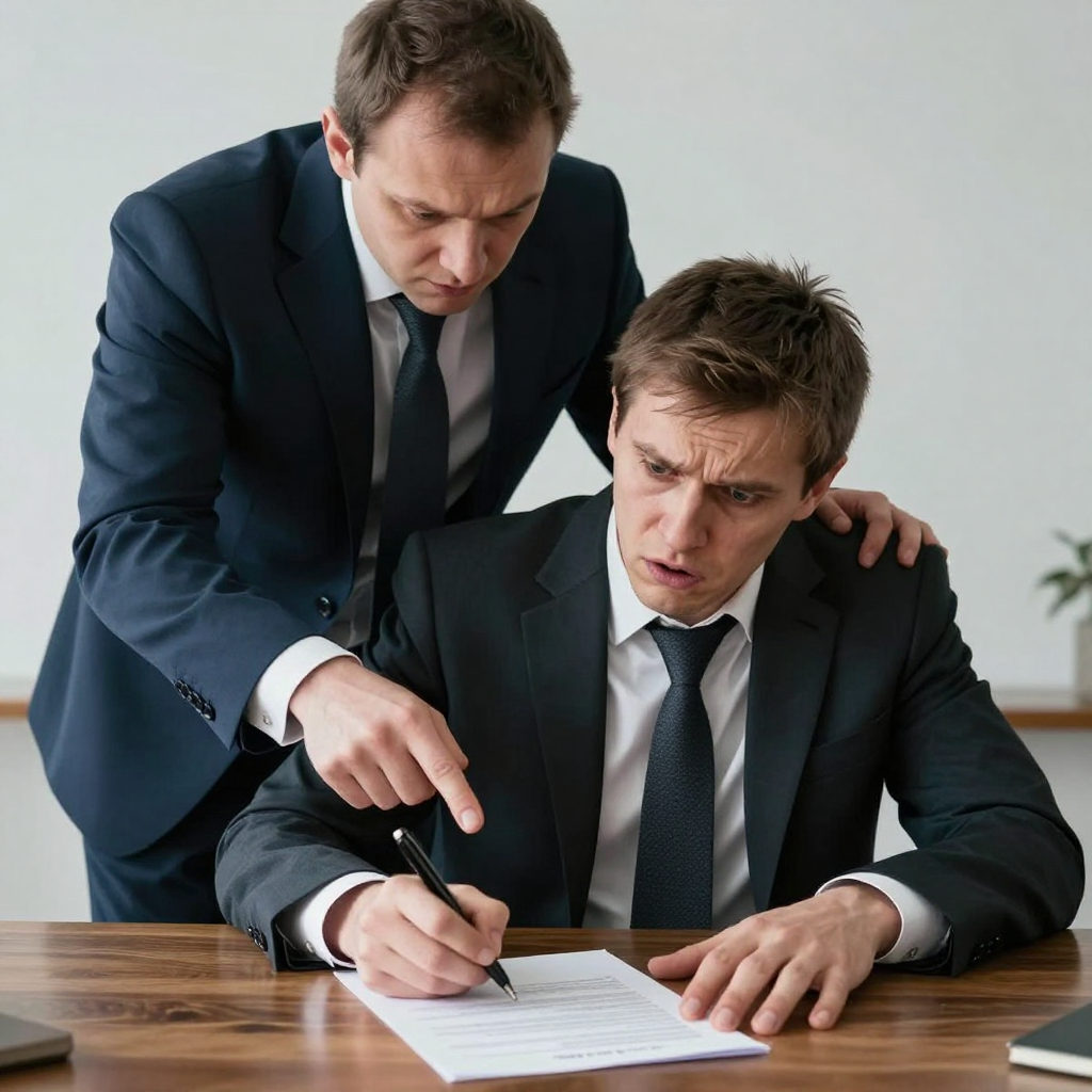 Принуждение к сделке в бизнесе: Как доказать вымогательство со стороны контрагента или чиновника