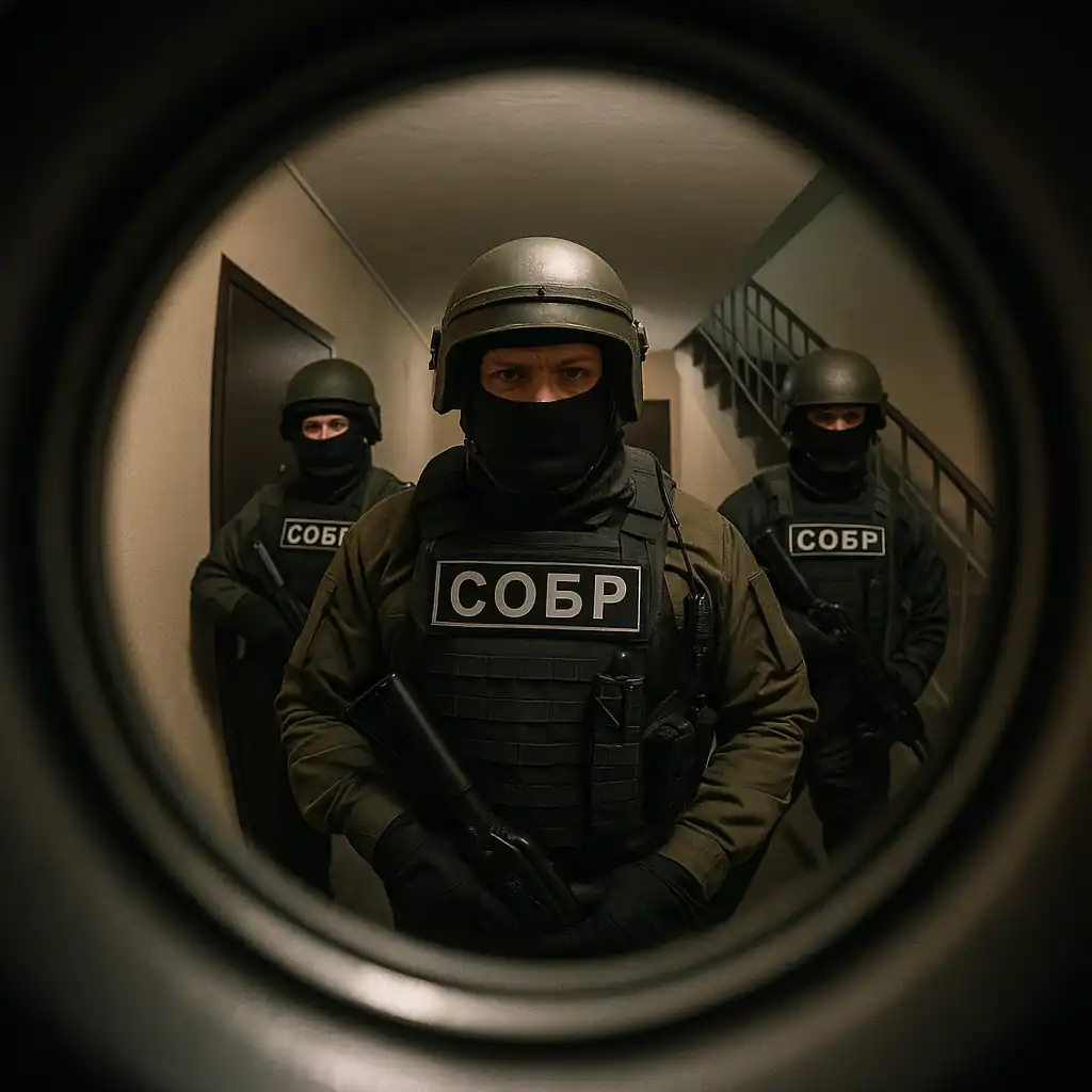 СОБР на пороге: правила поведения во время обыска - изображение для юридической статьи